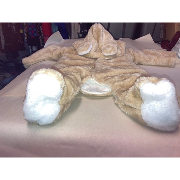 Baby Cold Weather Jumpsuit with Bear Ears Hood. 0-3month - Picture 6 of 9